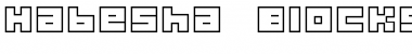 Download Habesha_Blocks_OUTLINES Font Download Habesha_Blocks_OUTLINES Font