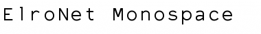 Download ElroNet Monospace Font Download ElroNet Monospace Font