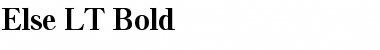 Download Else LT Medium Font Download Else LT Medium Font