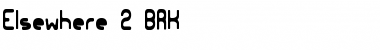 Download Elsewhere 2 BRK Font Download Elsewhere 2 BRK Font