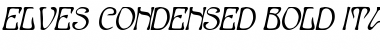 Download Elves-Condensed Font Download Elves-Condensed Font