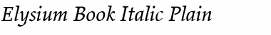 Download Elysium Book Font Download Elysium Book Font