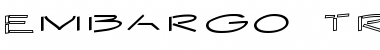 Download Embargo TR Font Download Embargo TR Font