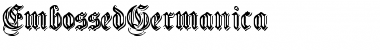 Download EmbossedGermanica Font Download EmbossedGermanica Font