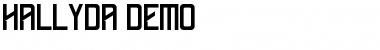 Download Hallyda Demo Font Download Hallyda Demo Font