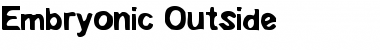 Download Embryonic Outside Font Download Embryonic Outside Font