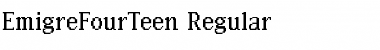 Download EmigreFourTeen Font Download EmigreFourTeen Font