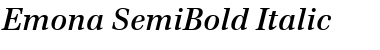 Download Emona SemiBold Font Download Emona SemiBold Font