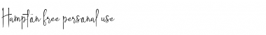 Download Hampton personal use only Font Download Hampton personal use only Font