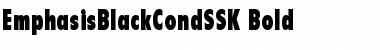 Download EmphasisBlackCondSSK Font Download EmphasisBlackCondSSK Font