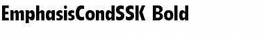 Download EmphasisCondSSK Font Download EmphasisCondSSK Font