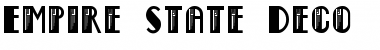 Download Empire State Deco Font Download Empire State Deco Font