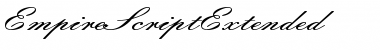Download EmpireScriptExtended Font Download EmpireScriptExtended Font