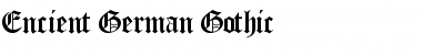 Download Encient German Gothic Font Download Encient German Gothic Font