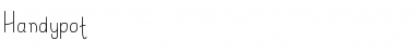 Download Handypot Font Download Handypot Font