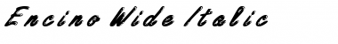 Download Encino Wide Font Download Encino Wide Font