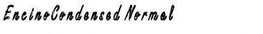 Download EncinoCondensed Font Download EncinoCondensed Font