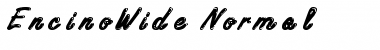 Download EncinoWide Font Download EncinoWide Font