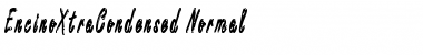 Download EncinoXtraCondensed Font Download EncinoXtraCondensed Font