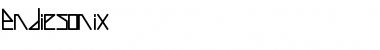 Download Endiesonix Font Download Endiesonix Font