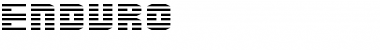Download Enduro Font Download Enduro Font