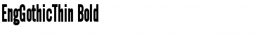 Download EngGothicThin Font Download EngGothicThin Font