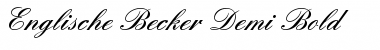 Download Englische Becker Demi Bold Font Download Englische Becker Demi Bold Font