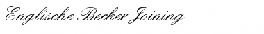 Download Englische Becker Joining Font Download Englische Becker Joining Font