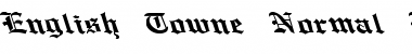 Download English Towne-Normal Lefty Wide Font Download English Towne-Normal Lefty Wide Font