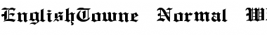 Download EnglishTowne-Normal Wd Font Download EnglishTowne-Normal Wd Font