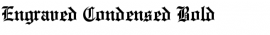 Download Engraved Condensed Font Download Engraved Condensed Font