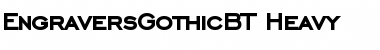 Download EngraversGothicBT Font Download EngraversGothicBT Font