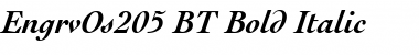 Download EngrvOs205 BT Font Download EngrvOs205 BT Font