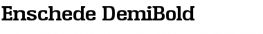 Download Enschede-DemiBold Font Download Enschede-DemiBold Font
