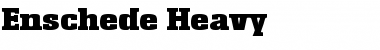 Download Enschede-Heavy Font Download Enschede-Heavy Font