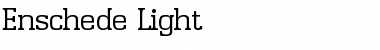 Download Enschede-Light Font Download Enschede-Light Font