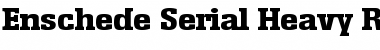 Download Enschede-Serial-Heavy Font Download Enschede-Serial-Heavy Font