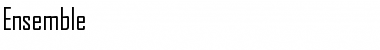 Download Ensemble Font Download Ensemble Font