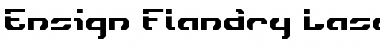 Download Ensign Flandry Laser Font Download Ensign Flandry Laser Font