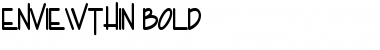 Download EnviewThin Font Download EnviewThin Font