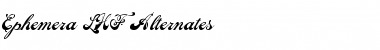 Download Ephemera LHF Alternates Font Download Ephemera LHF Alternates Font