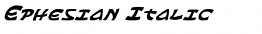 Download Ephesian Italic Font Download Ephesian Italic Font