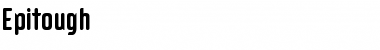 Download Epitough Font Download Epitough Font