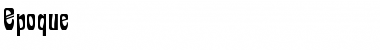 Download Epoque Font Download Epoque Font