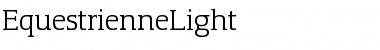 Download EquestrienneLight Font Download EquestrienneLight Font
