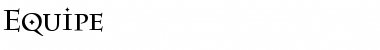 Download Equipe Font Download Equipe Font