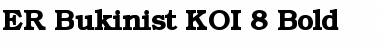 Download ER Bukinist KOI-8 Font Download ER Bukinist KOI-8 Font