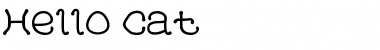 Download HelloCat Font Download HelloCat Font