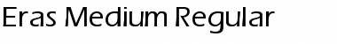 Download Eras Medium Font Download Eras Medium Font