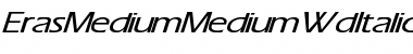 Download Eras-Medium-Medium Wd Italic Font Download Eras-Medium-Medium Wd Italic Font